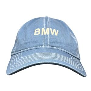 BMW Lifestyle Heritage Dad Hat Denim Blue OS Men Gorpcore